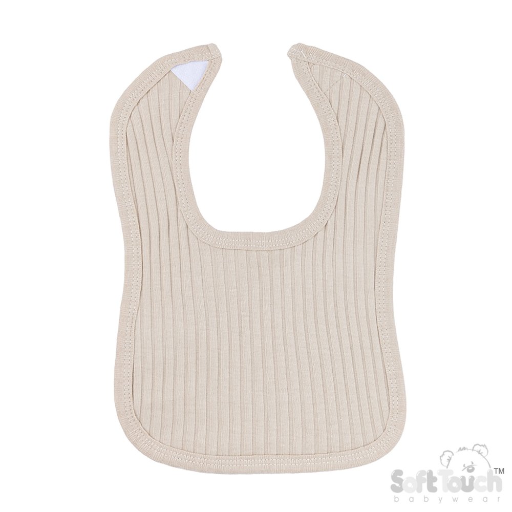 P4600-BI: Biscuit Ribbed Velcro Bib P4600-BI: Biscuit Ribbed Velcro Bib